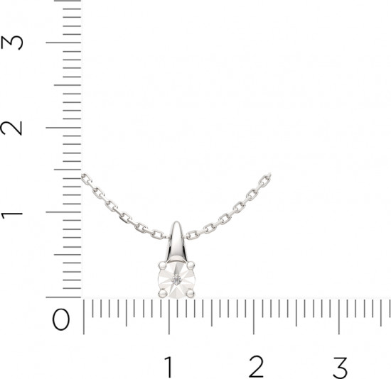 Колье из серебра