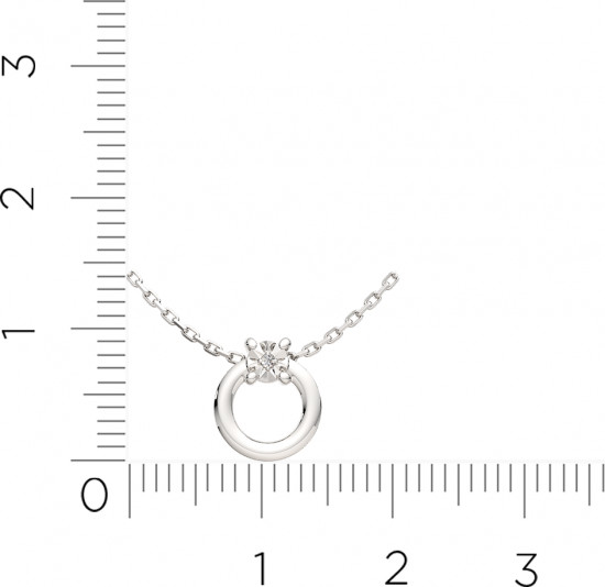 Колье из серебра