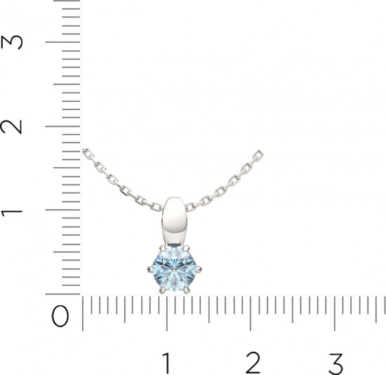 Колье из серебра