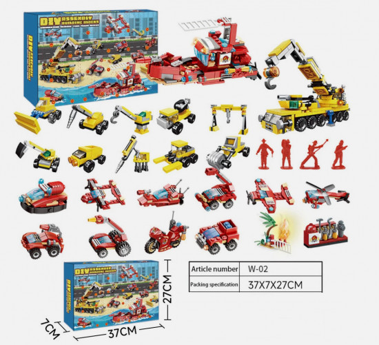 Адвент-календарь с конструктором «Техника»