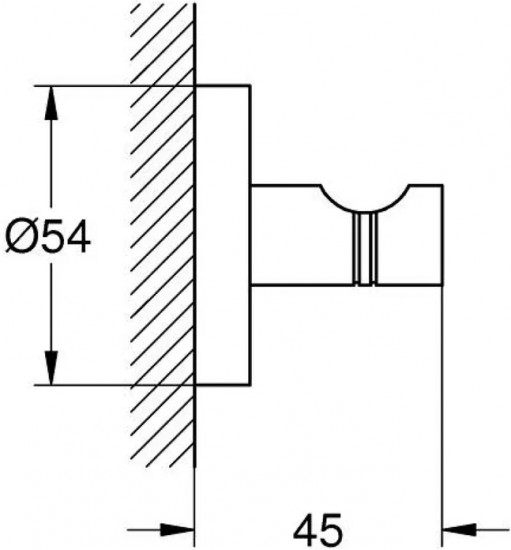 Крючок для банного халата