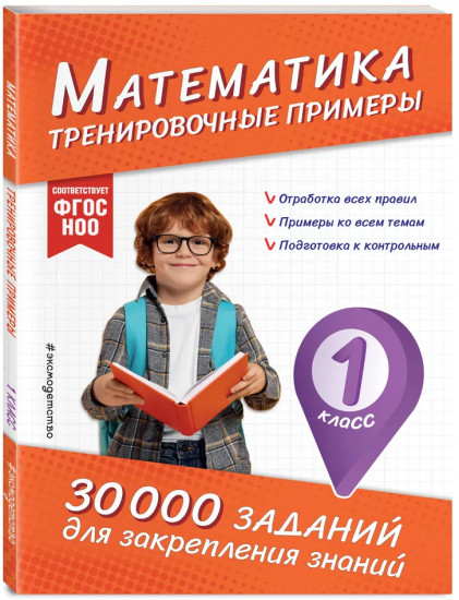Математика. Русский язык. 1 класс. Комплект из 2 книг