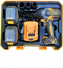 Аккумуляторный бесщеточный ударный гайковерт - Фото 2