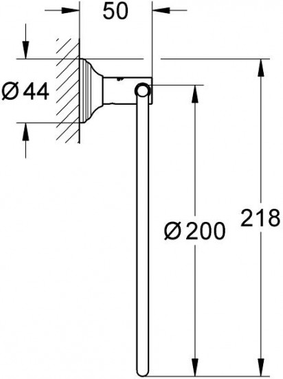 Кольцо для полотенца