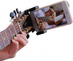 Держатель-прищепка для телефона на гитару - Фото 5
