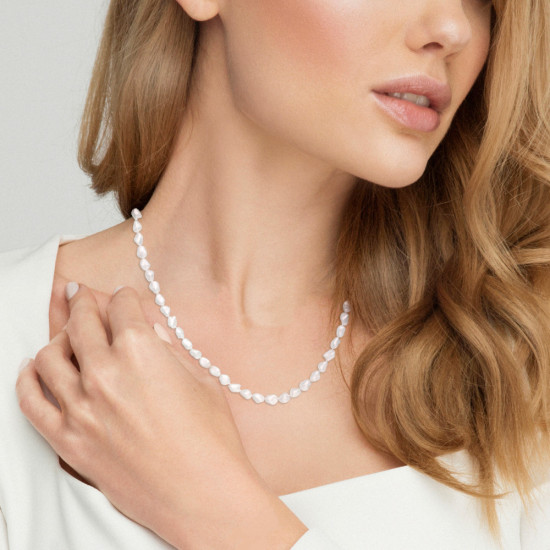 Колье из серебра