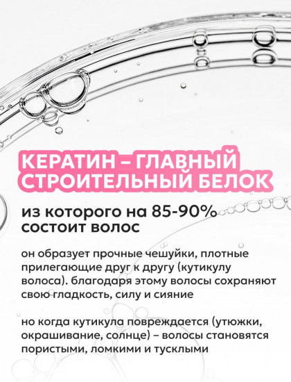 Крем-спрей для комплексного ухода за волосами «Keraglow»