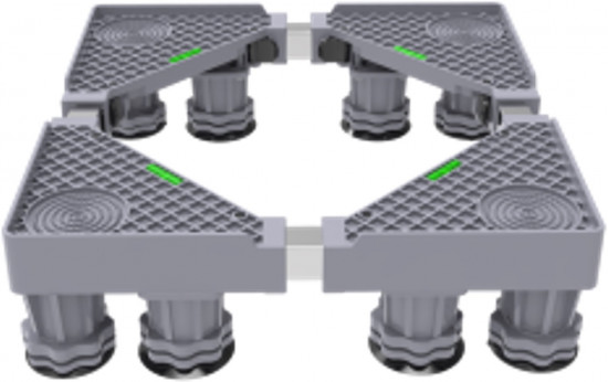 Передвижная подставка 8 опор для стиральной машины и холодильника