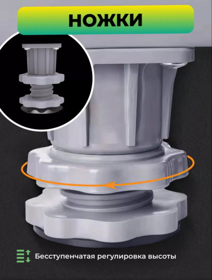 Подставка для стиральной машины на 12 опорах