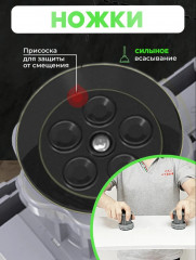 Передвижная подставка 8 опор для стиральной машины и холодильника - Фото 5