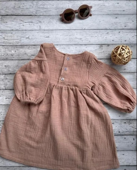 Муслиновое платье для девочек