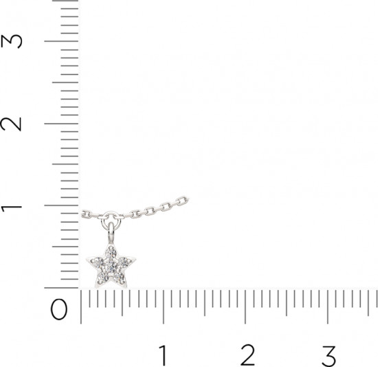 Колье из серебра