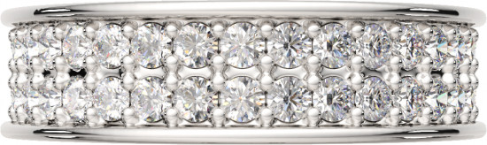 Серьга из серебра