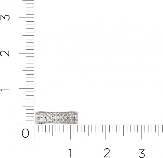 Серьга из серебра