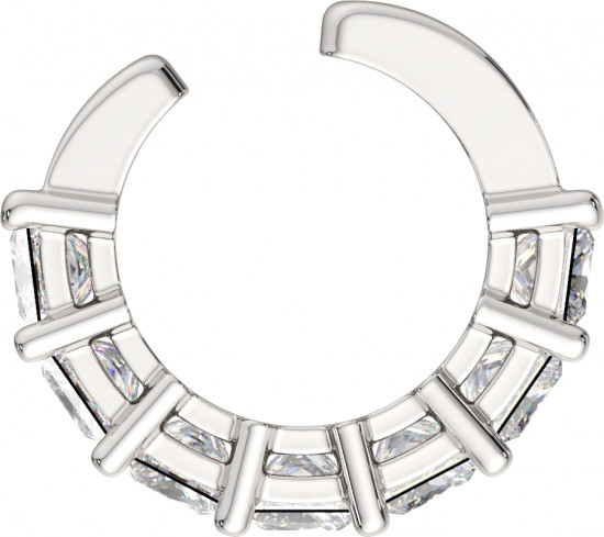 Серьга из серебра