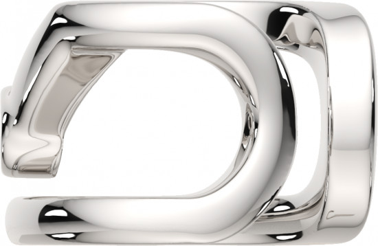 Серьга-кафф из серебра