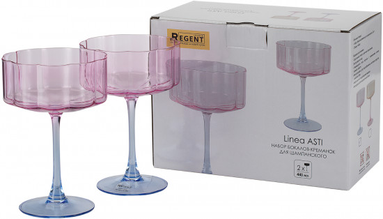 Набор бокалов-креманок для шампанского «Asti»