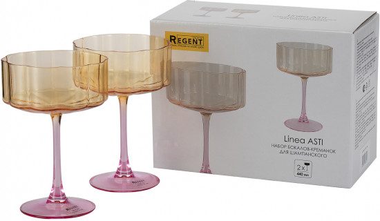Набор бокалов-креманок для шампанского «Asti»