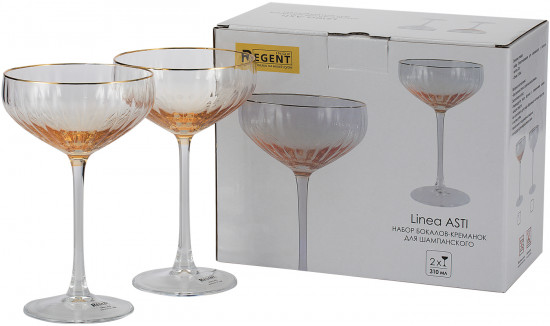Набор бокалов-креманок для шампанского «Asti»
