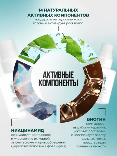 Сыворотка для роста волос укрепляющая