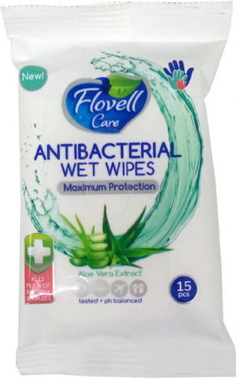 Салфетки влажные «Антибактериальные. Antibacterial»