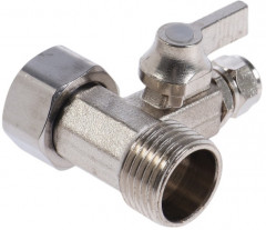 Тройник для подключения системы фильтрации под пластиковую трубку ВР1/2"×НР1/2"×1/4" - Фото 2