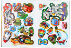 Книга-брошюра с наклейками «А. Л. Барто. Я люблю свою лошадку...» - Фото 3