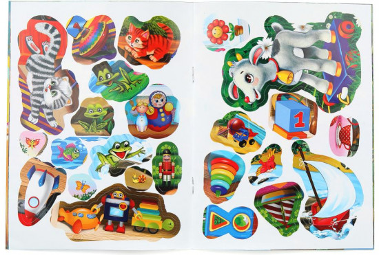 Книга-брошюра с наклейками «А. Л. Барто. Я люблю свою лошадку...»