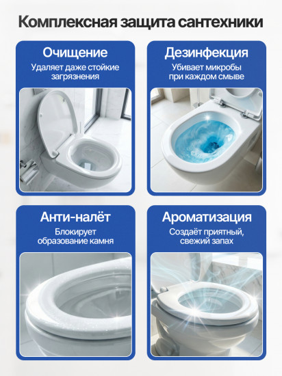 Средство моющее для унитаза «Blue»