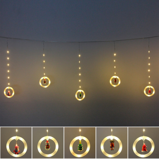 Гирлянда-бахрома «С Новым годом»