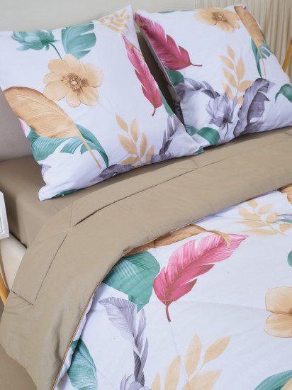Комплект постельного белья с одеялом «Листья тропиков»