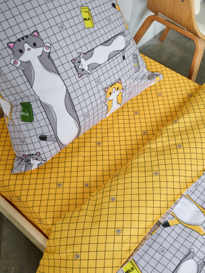 Комплект постельного белья «Кот батон»