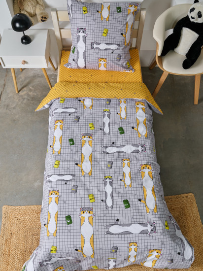 Комплект постельного белья «Кот батон»