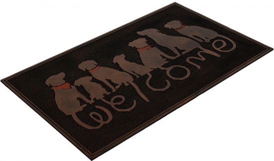 Коврик придверный «Welcome»