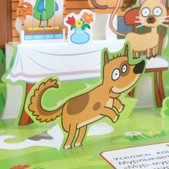 Книжка-панорамка «Кто живёт на ферме?» - Фото 4