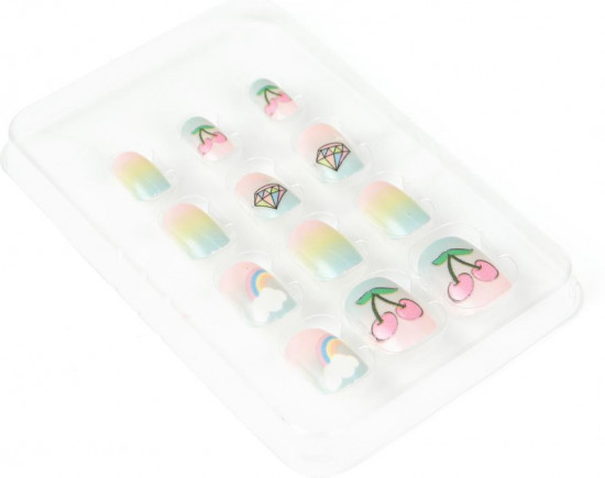 Ногти накладные «Котики-Пушинки»