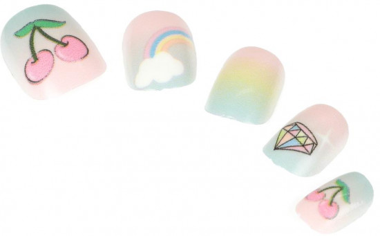 Ногти накладные «Котики-Пушинки»