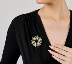 Брошь «Венок Баухинии» - Фото 4