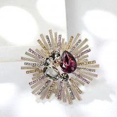 Брошь «Лучи восхода» - Фото 1