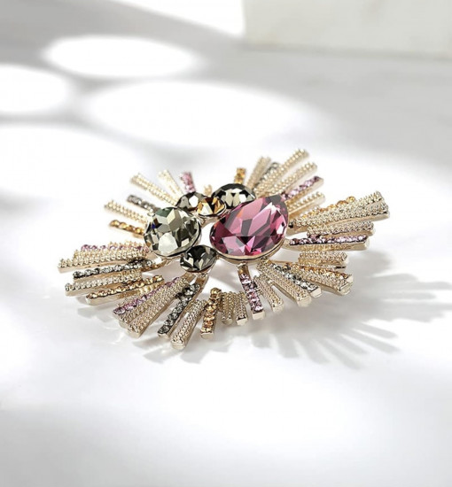 Брошь «Лучи восхода»