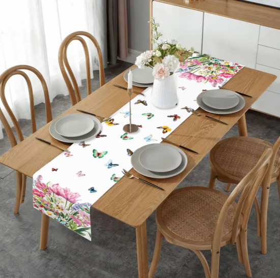 Дорожка на стол «Летние цветы»