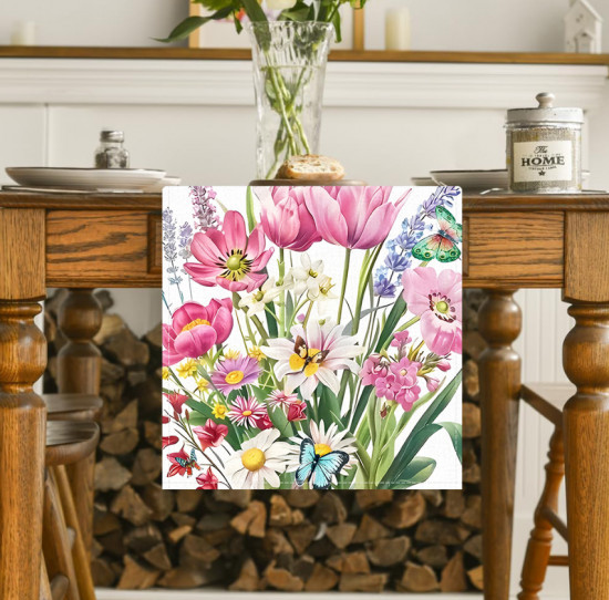 Дорожка на стол «Летние цветы»