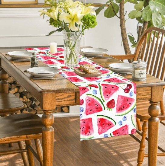 Дорожка на стол «Арбузы»