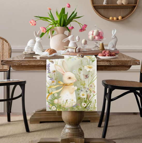 Дорожка на стол «Пасхальный кролик»