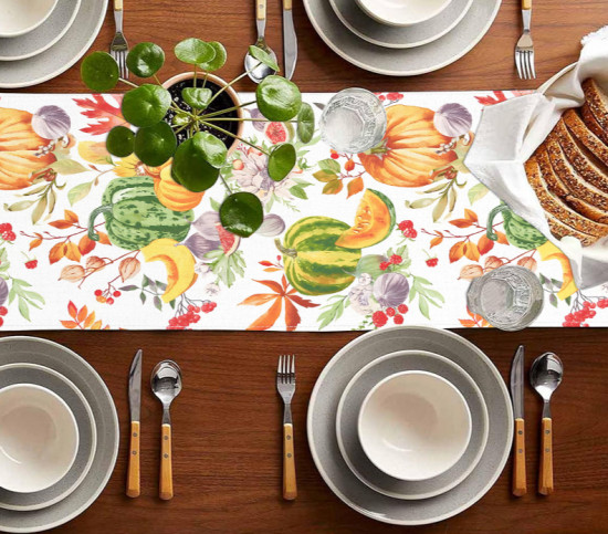 Дорожка на стол «Дары осени»