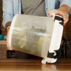 Бочка пищевая для солений с герметичной крышкой - Фото 3