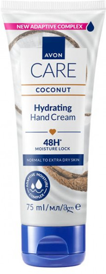 Крем для рук с маслом кокоса