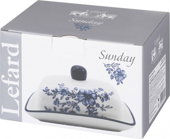 Маслёнка с крышкой «Sunday»