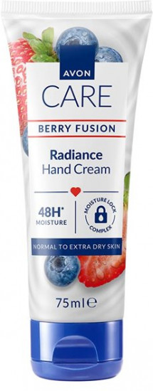 Крем для рук с экстрактами клубники и голубики