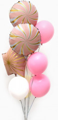 Набор шаров воздушных «Розовые грани» - Фото 2